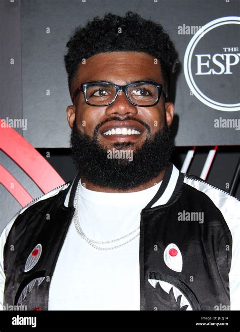 Los Angeles Ca Usa 11th July 2017 Ezekiel Elliott Body At Espys