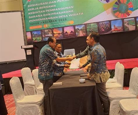 Program Desa Wisata Kabupaten Rokan Hilir Dapat Bantuan Dari