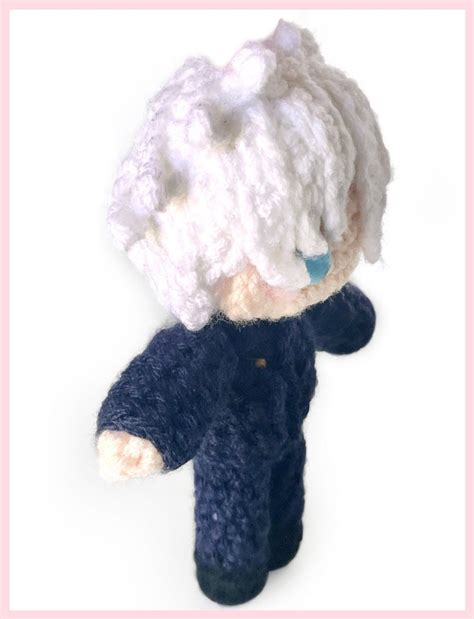 Gojo Satoru Amigurumi Crochet Doll Pattern Etsy