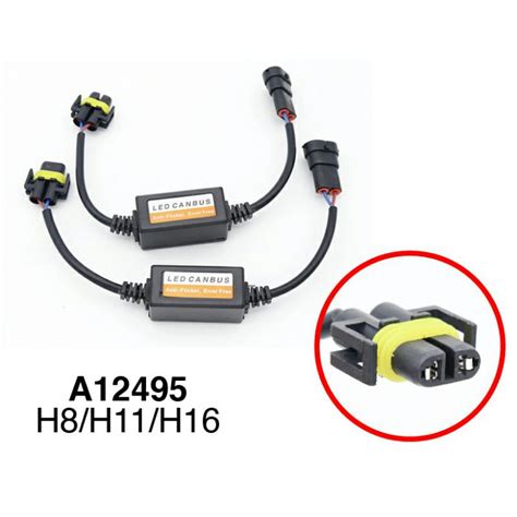 Pair Car Hid Led Headlight Decoder Canbus H H H