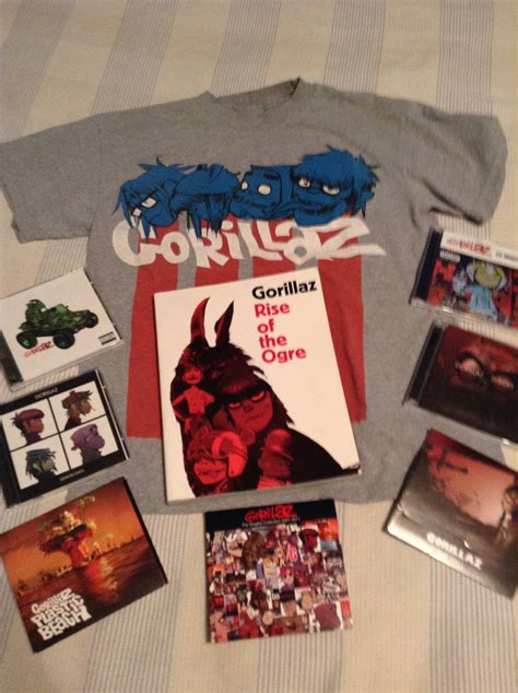 All my Gorillaz merch! : r/gorillaz