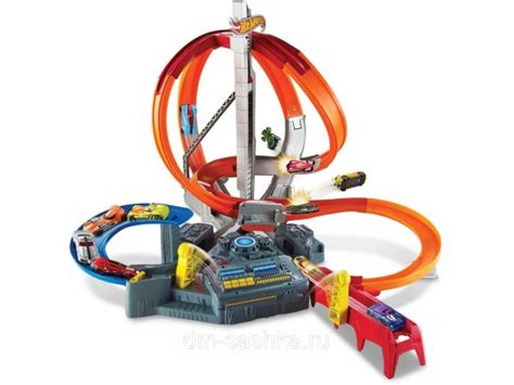Трек Mattel Hot Wheels Атака Нитробота CDR Купить Трек Mattel Hot Wheels Атака Нитробота CDR