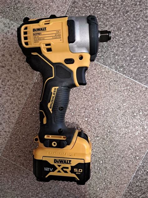 Dewalt DCF 901 Akumulatorowy Klucz Udarowy 12 V Plus Akumulator 5 0