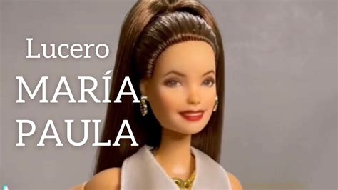 LUCERO as María Paula Lazos de Amor ponytail tutorial Telemuñecas