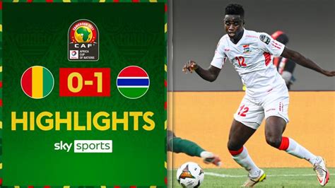 News and Video Highlights - Guinea-vs-Gambia 24.01.2022