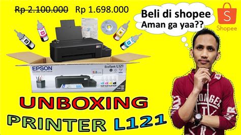 Unboxing Printer Epson L Youtube