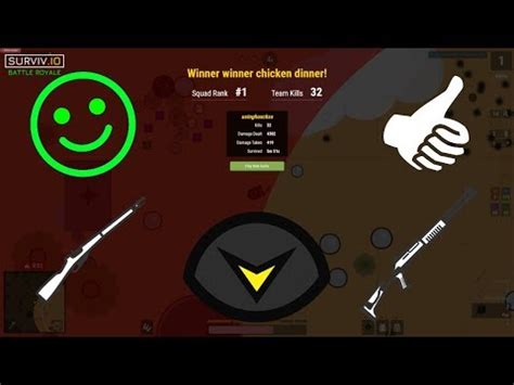 Surviv Io 32 Kill Solo Squad Game 4 3k Damage Grizix