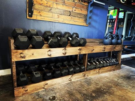 Amazing Diy Dumbbell Racks For Home Gyms Kaizen Diy Gym