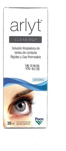 Soluções de limpeza de lentes de contato Arlyt Clean RGP 35 mL