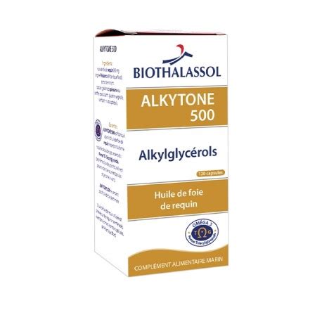 Alkytone 500 120 Capsules Biothalassol