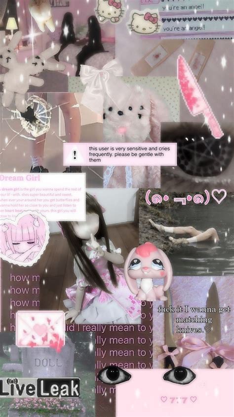 ᵕ ˂˶⸝♡ Blood Wallpaper Creepy Cute Aesthetic Kawaii Wallpaper