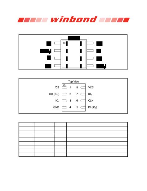 25Q32JVSIQ Datasheet 6 76 Pages WINBOND 3V 32M BIT SERIAL FLASH