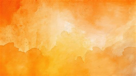 Vibrant Orange Watercolor Texture For A Stunning Background Watercolor Background Hd