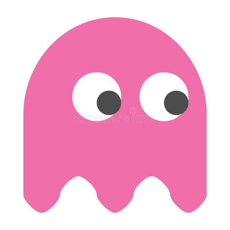 Ghost Similar To Pacman Game Stock Illustration - Illustration of ...