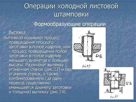 Холодная листовая штамповка - online presentation