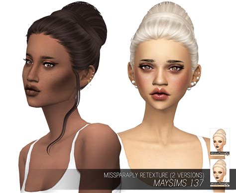 Sims Hairs Miss Paraply Maysims Hair Retextured 6345 Hot Sex Picture