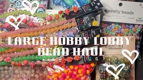 Large Hobby Lobby Bead Haul Craft Supplies Small Jewelry Business