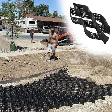 Amazon NUNETH Geogrid Ground Stabilizer 2 Inch Gravel Grid