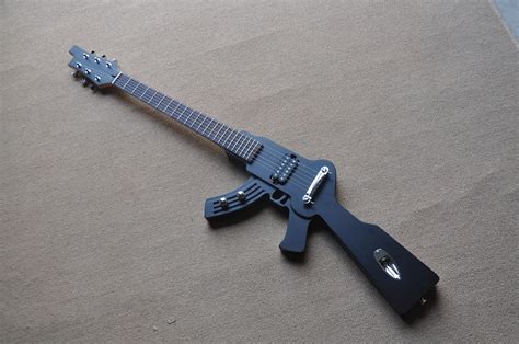 Free Shipping 6 String Ak47 Gun Model Left Handed Electric Guitar