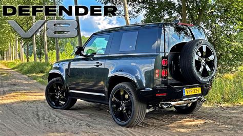 My Land Rover Defender V Hp Review On Autobahn Youtube