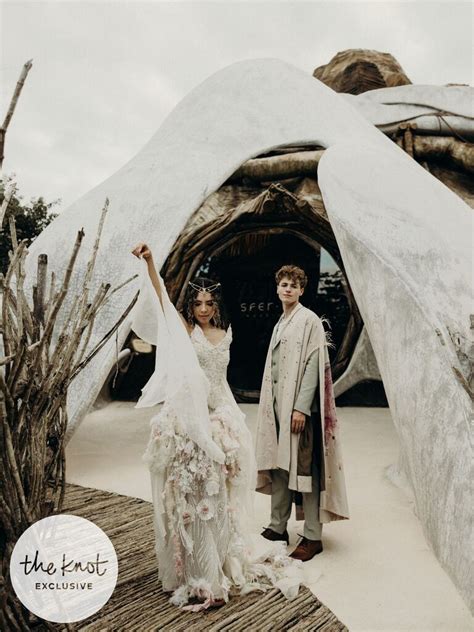 Tiktok Influencer Couple Andrea And Lewis Wedding Photos And Details