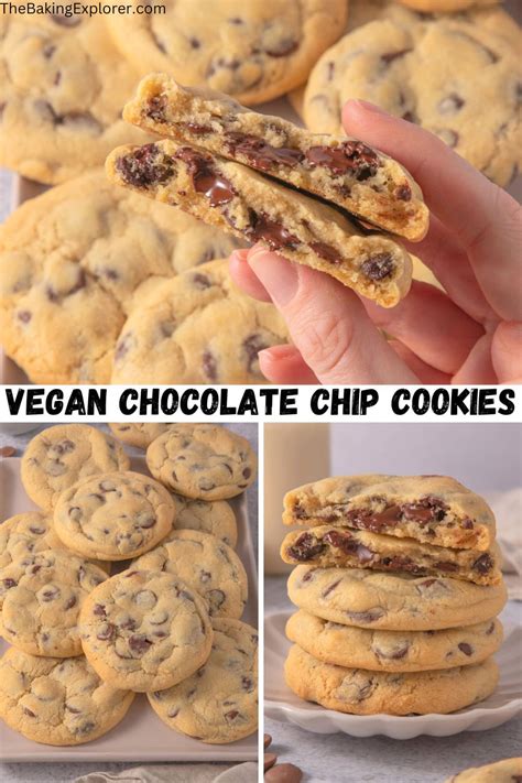 Vegan Chocolate Chip Cookies The Baking Explorer