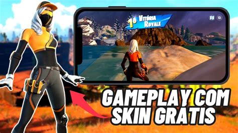 Finalmente Consegui A Skin Gr Tis Corredora Competitiva No Fortnite