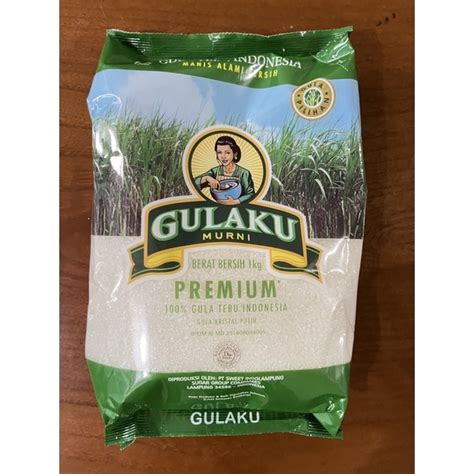 Jual Gula Pasir Gulaku 1kg Sugar White Sugar Granulated Sugar Shopee