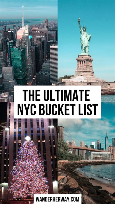 75 Things To Do New York Bucket List — Wander Her Way Nyc Bucket