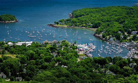 Camden Harbor Maine From Mount Battie 2 Photograph By David Smith Fine Art America