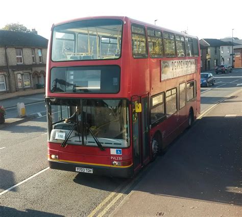 Redline Volvo B7TL Plaxton President Y703TGH Four Counties Transport