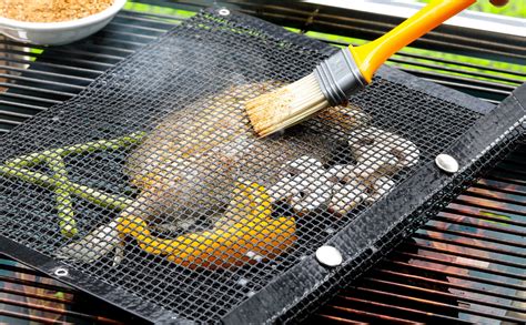 Amazon Pcs Bbq Mesh Grill Bags For Outdoor Grill Reusable X