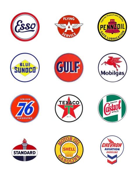 American Oil And Gas Company Logos