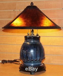 Mica Lamp Shade Bronze Amber Dirk Van Erp Light Lampshade Rustic