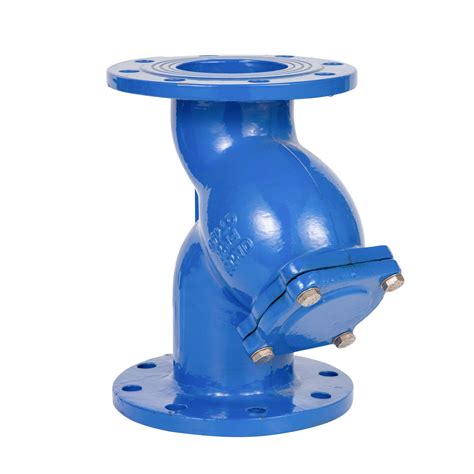 Valve Factory Pn10 16 10K 150lb Ductile Iron Body Blue Red Color Valve