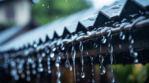 雨后屋檐下的水滴雨后的浪漫场景图片下载 觅知网