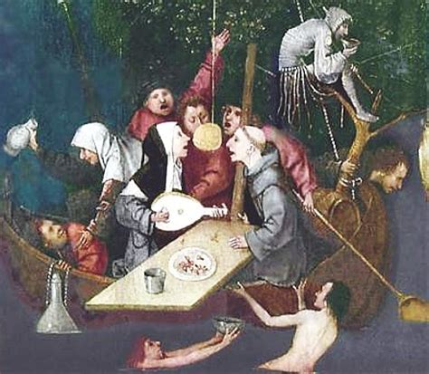 世界のタグ名画 Hieronymus Bosch Das Narrenschiff ヒエロニムスボス