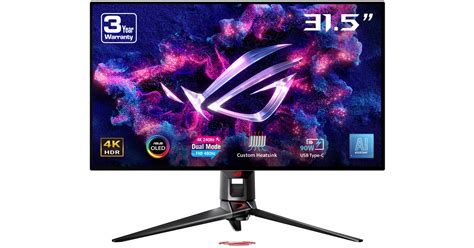 Asus Republic Of Gamers Swift Oled Pg Ucdp K Hdr