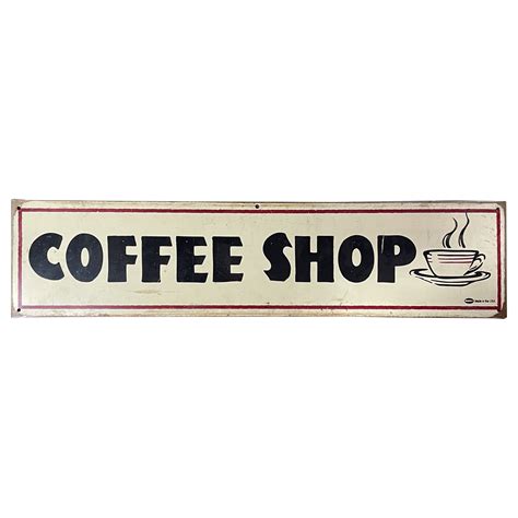 “COFFEE SHOP” SIGN | Air Designs