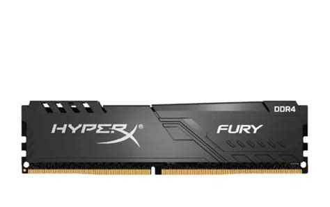 Memoria Ram Fury Ddr Gamer Color Negro Gb Hyperx Hx C Fb K