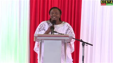 Pastor Dorcas Makes Gachagua Proud In Front Of Ruto At Sagana State