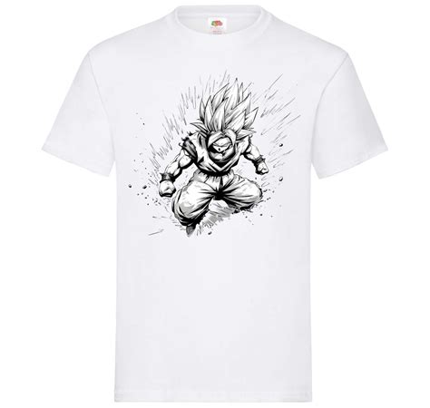 Koszulka męska Dragon Ball Z Goku Son Super Saiyan T shirt męski Inna