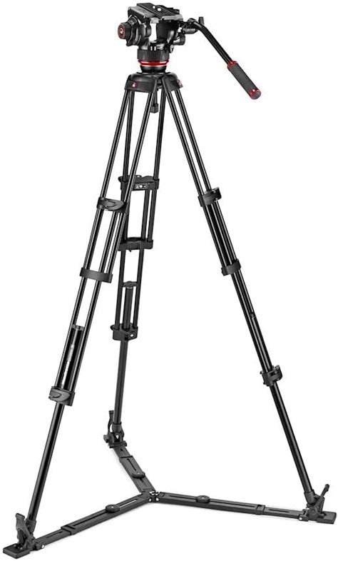 Manfrotto Cabezal De Video Fluido X Con Tr Pode Doble Kit Con