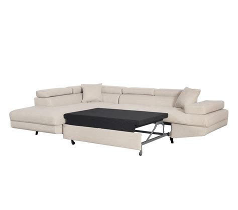 Canap D Angle Convertible Rio Scandinave Avec Coffre En Tissu Angle