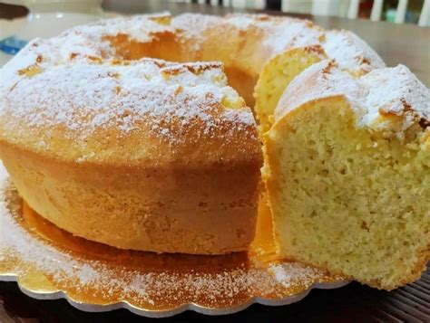 Ciambella Semplice E Soffice Al Limone Dolce Ricetta Buonissima