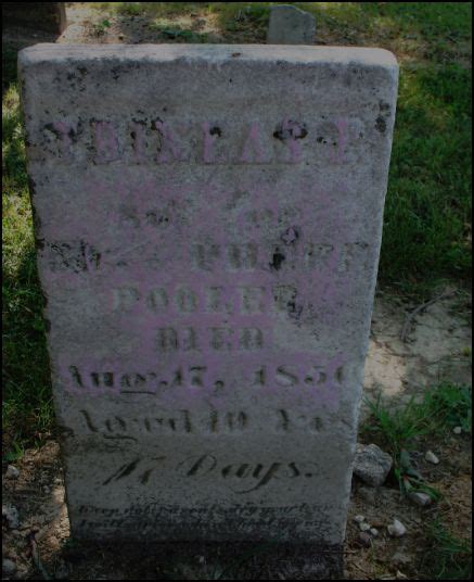 Phineas P Pooler 1840 1850 Find A Grave Memorial