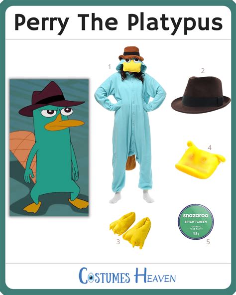 Last Minute Perry The Platypus Costume Idea For Cosplay And Halloween 2024