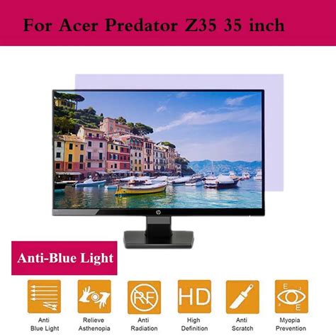 Película protetora para ace predator z35 anti reflexo luz azul