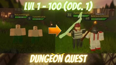 Desert Temple Skończone Dungeon Quest Od Noob Do 100 Lvl 1 W