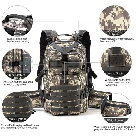 Camo Tactical Backpack – SharkMouth Sports